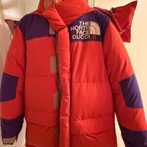 Women Gucci X North Face Gucci Puffer Jacket